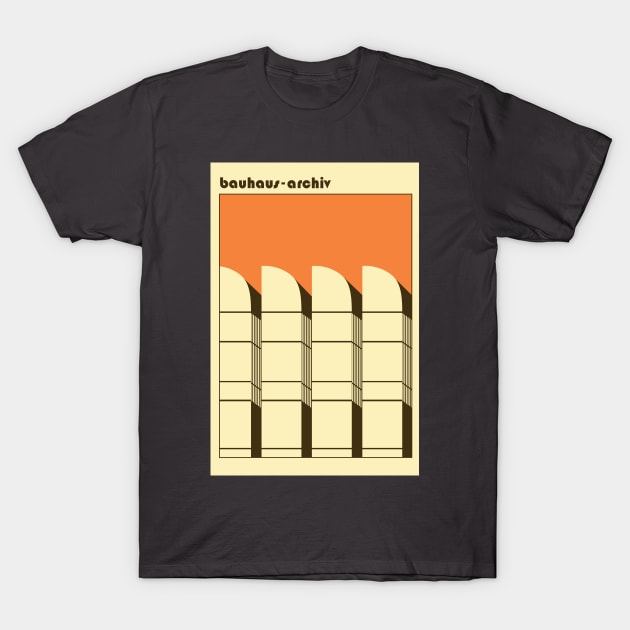 Bauhaus #33 T-Shirt by GoodMoreInc